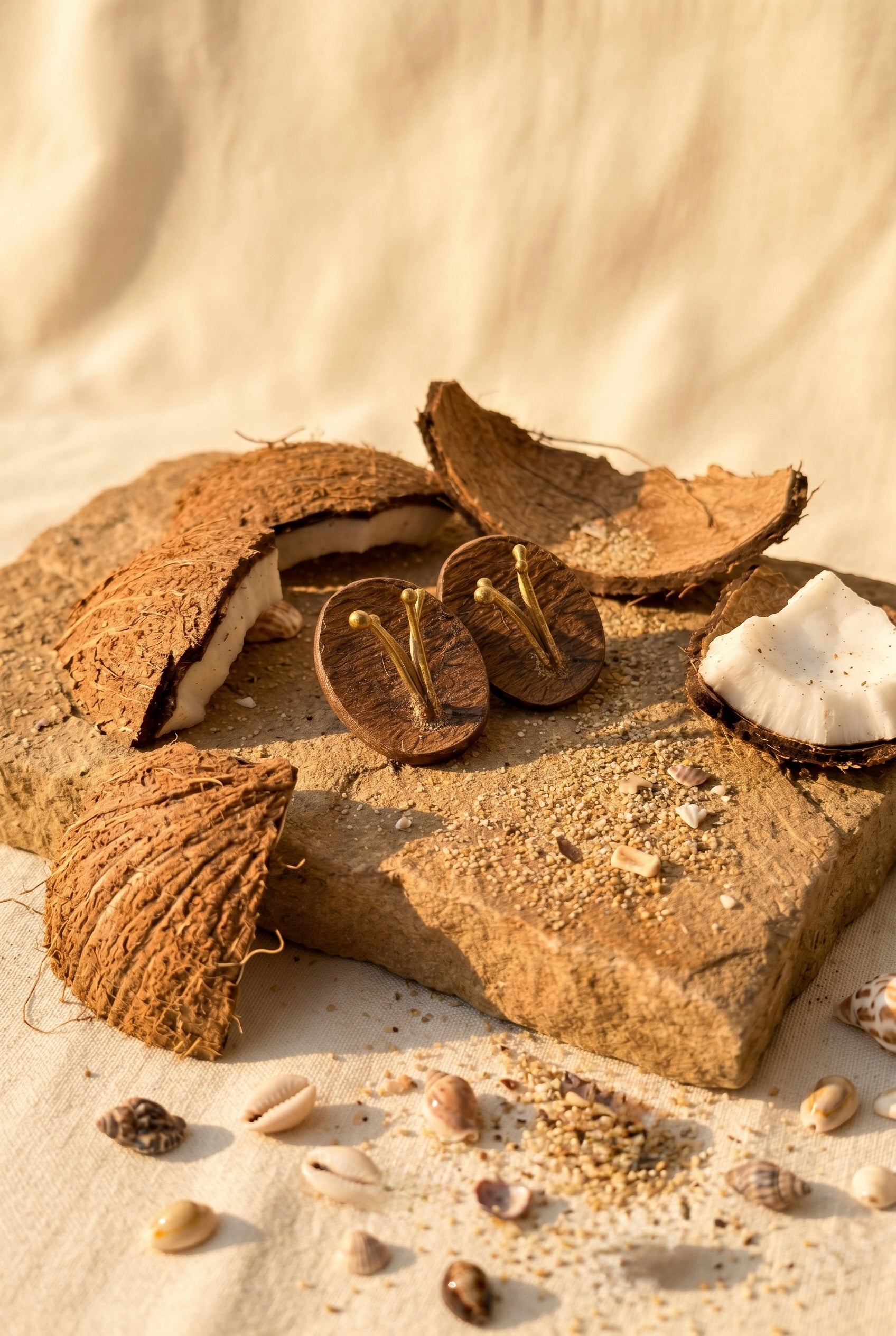 Coconut Earring