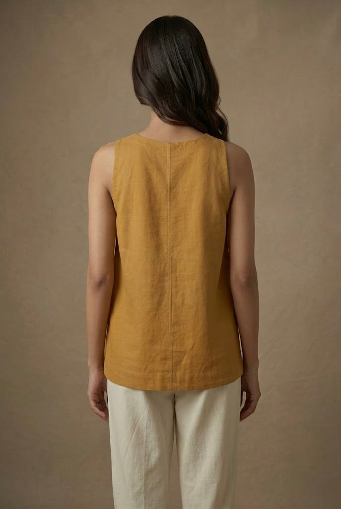 Amber Drift Top