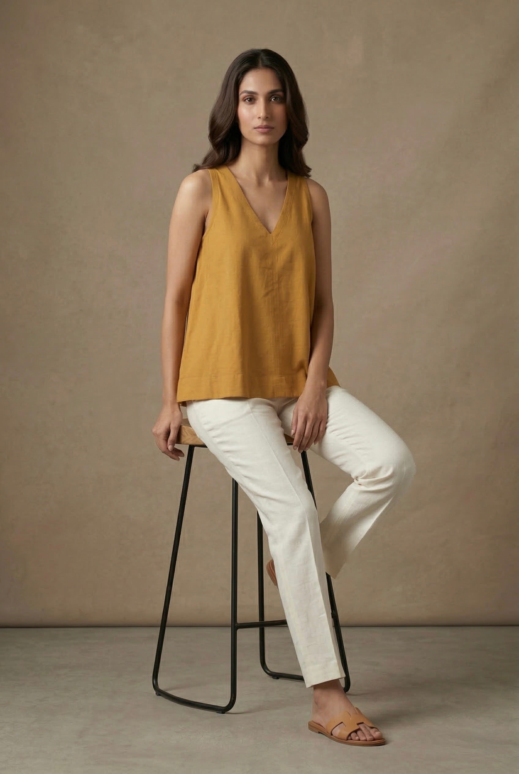 Amber Drift Top