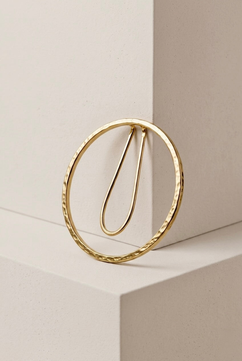 Round Brooch