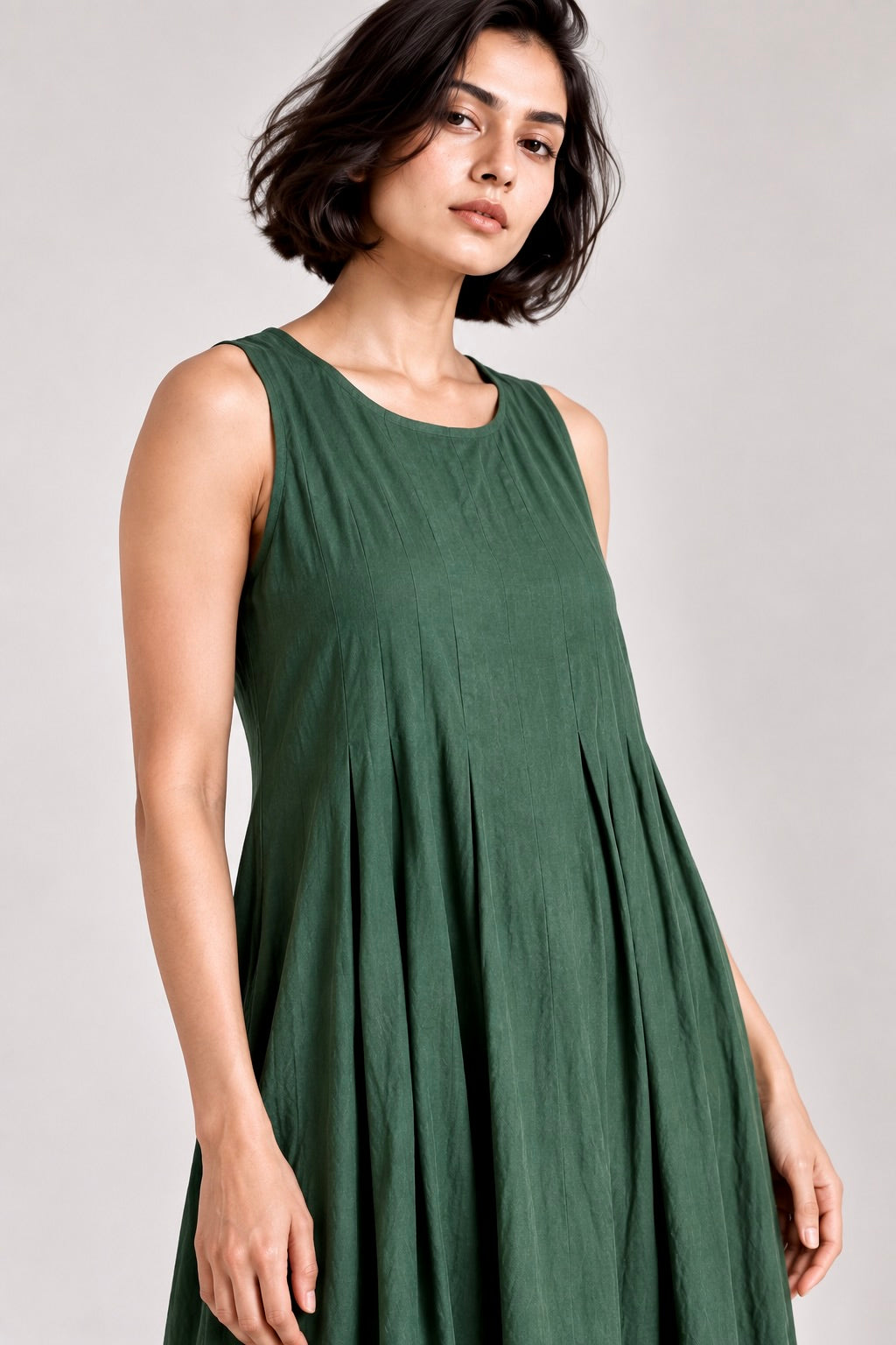 Emerald Flow Dress