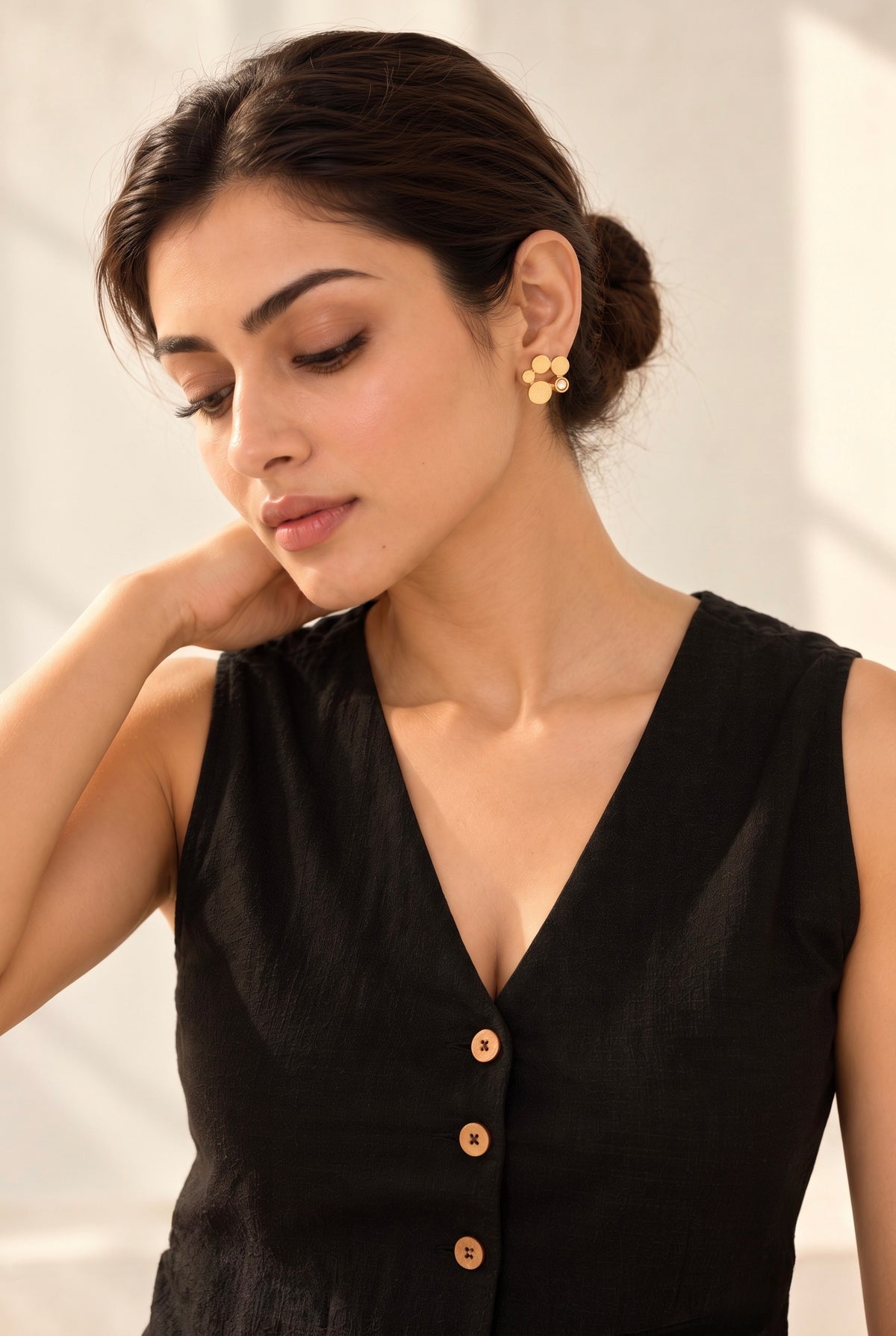 Muse Disc Earrings