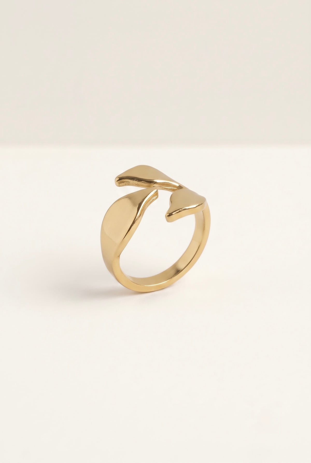 Open Leaf Ring