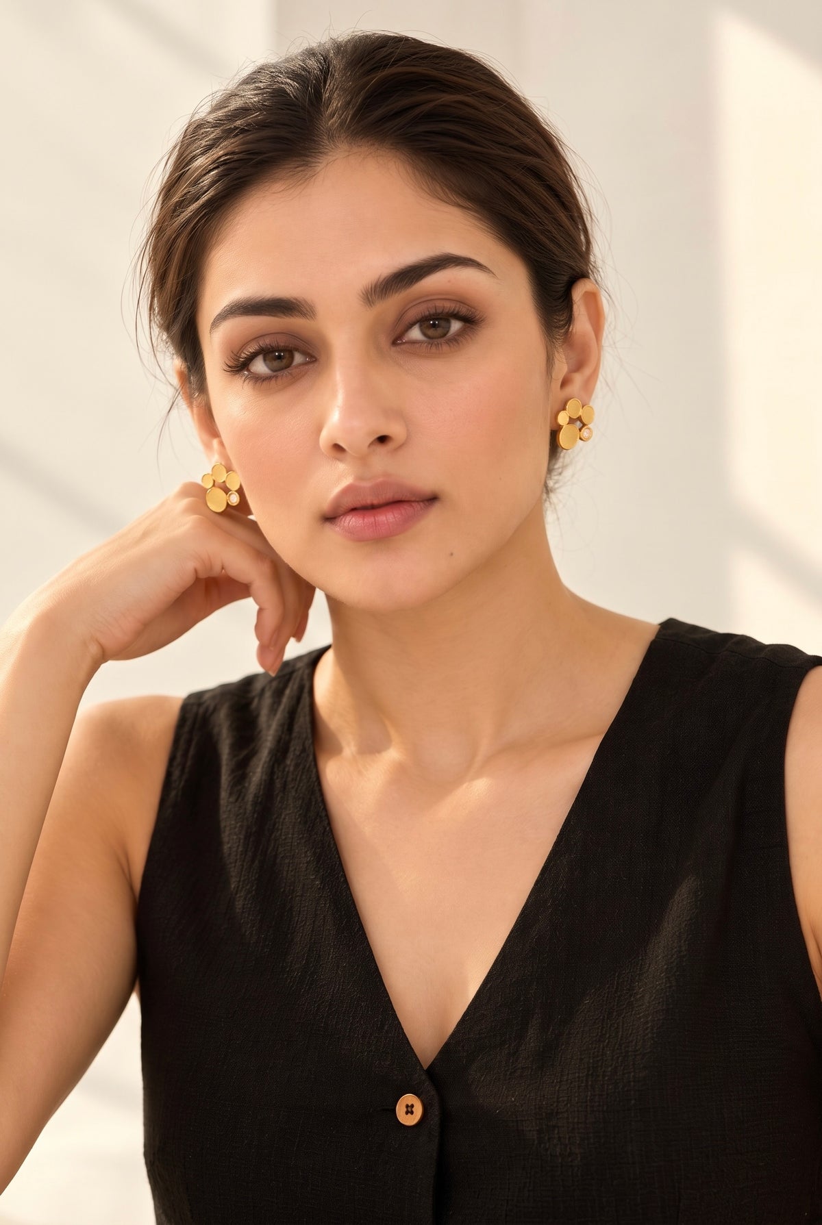 Muse Disc Earrings