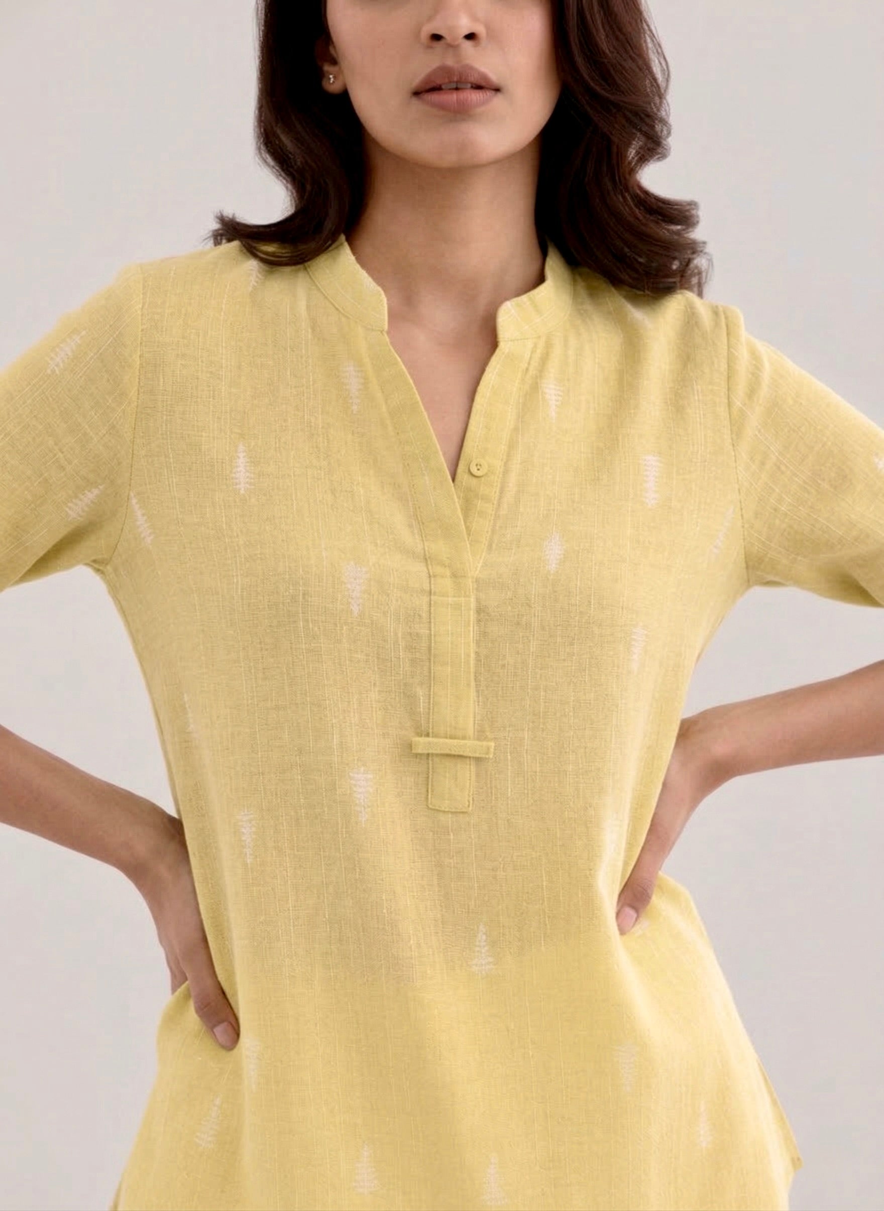 Lime Whisper Top