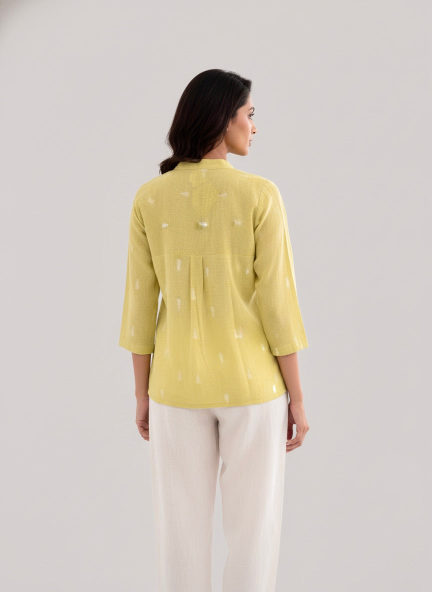 Lime Whisper Top