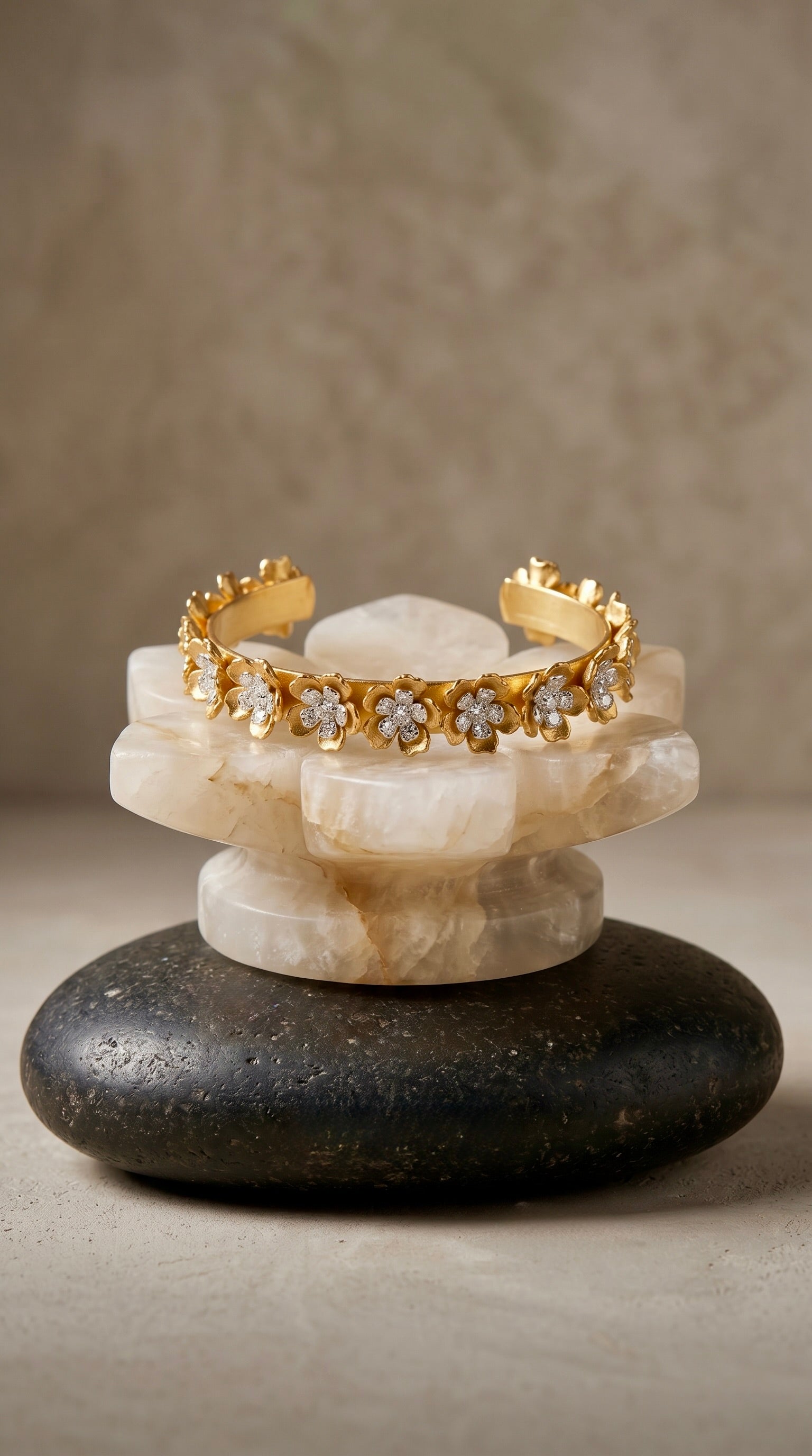 Petal Crest Cuff
