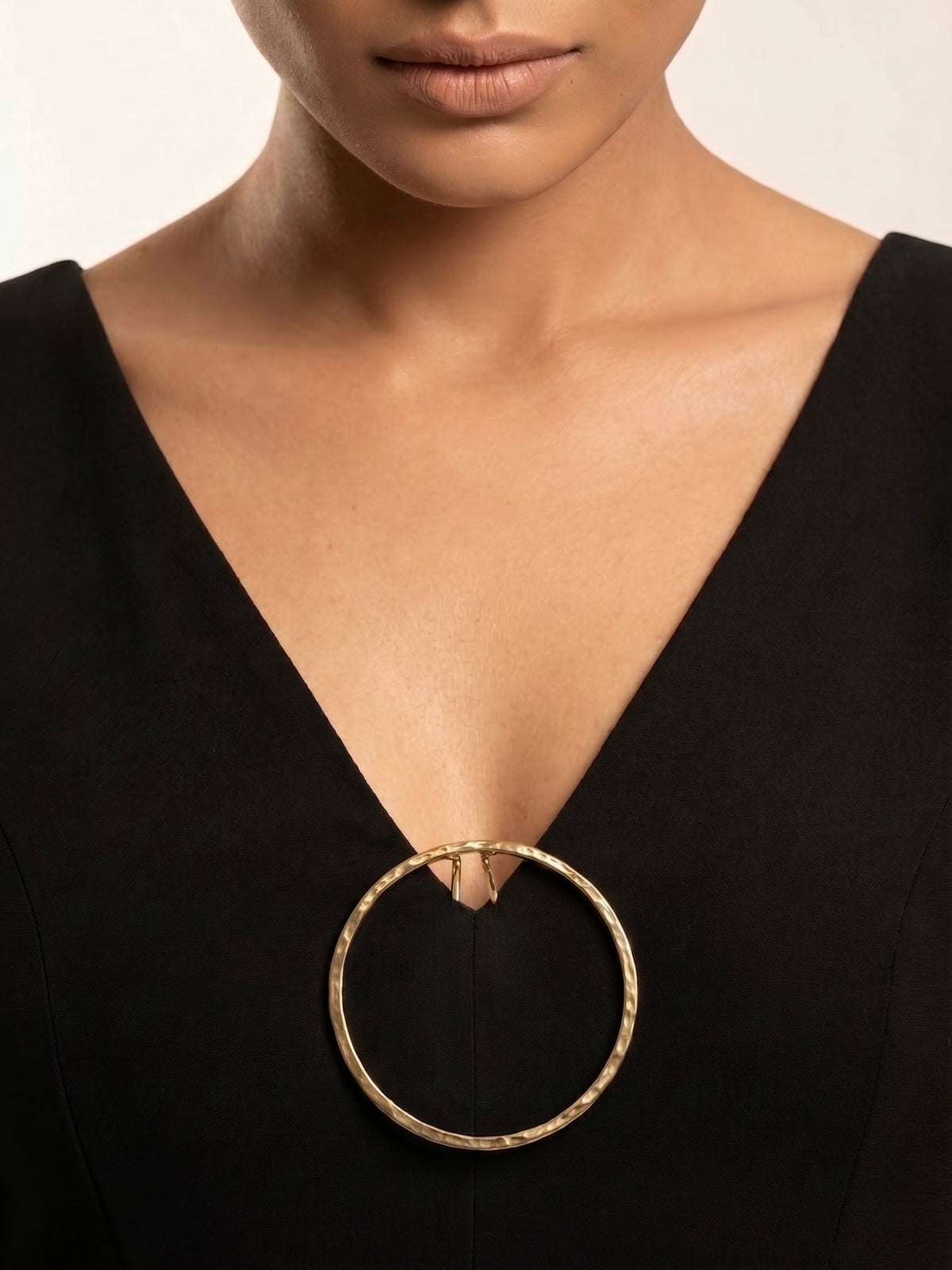 Round Brooch