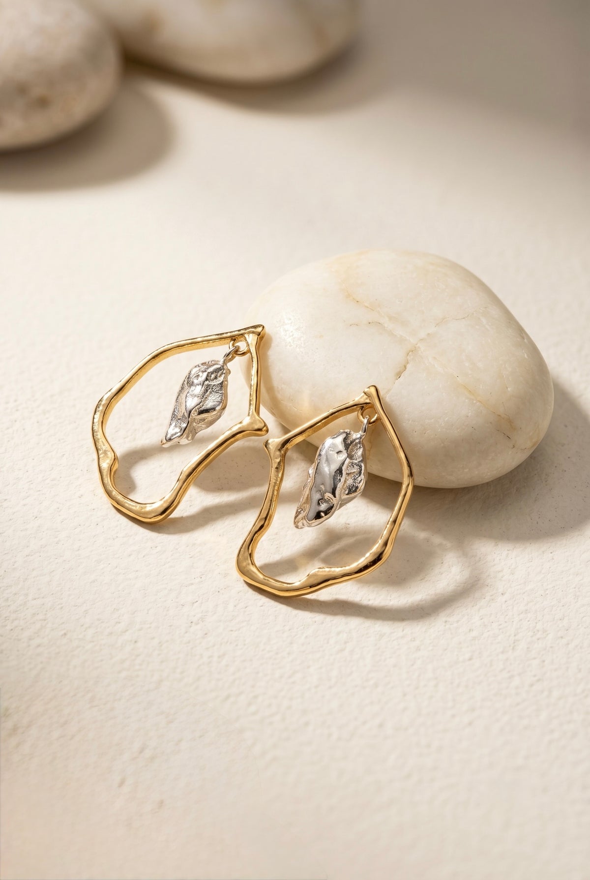 Silver Nest Earring