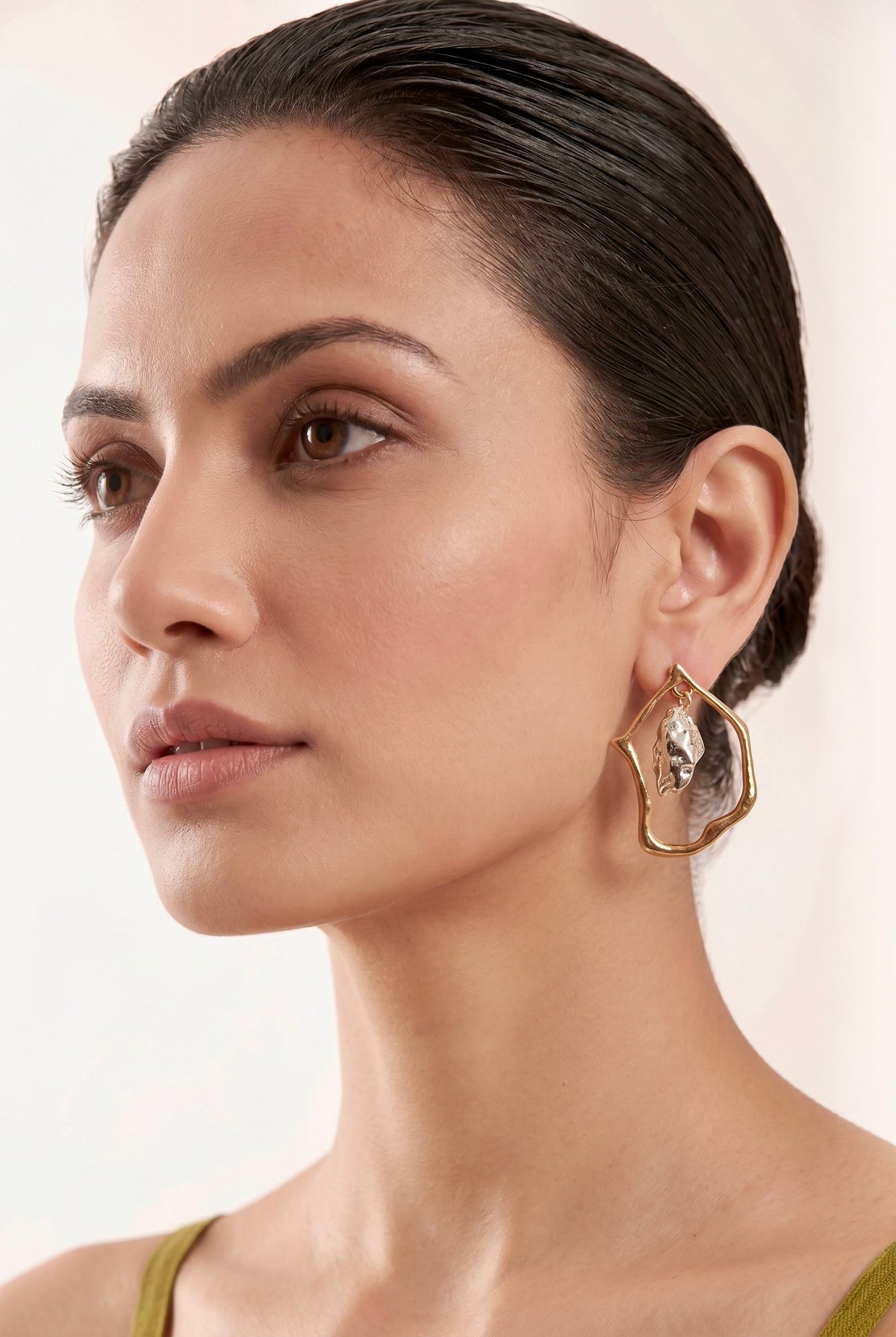 Silver Nest Earring