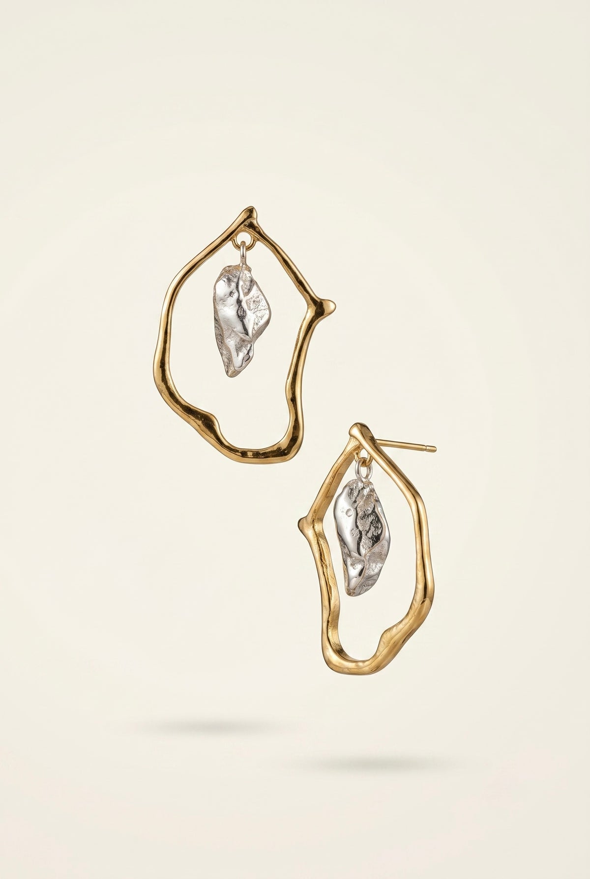 Silver Nest Earring